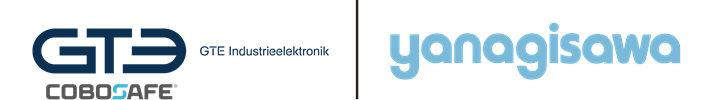 GTEとヤナギサワのロゴ